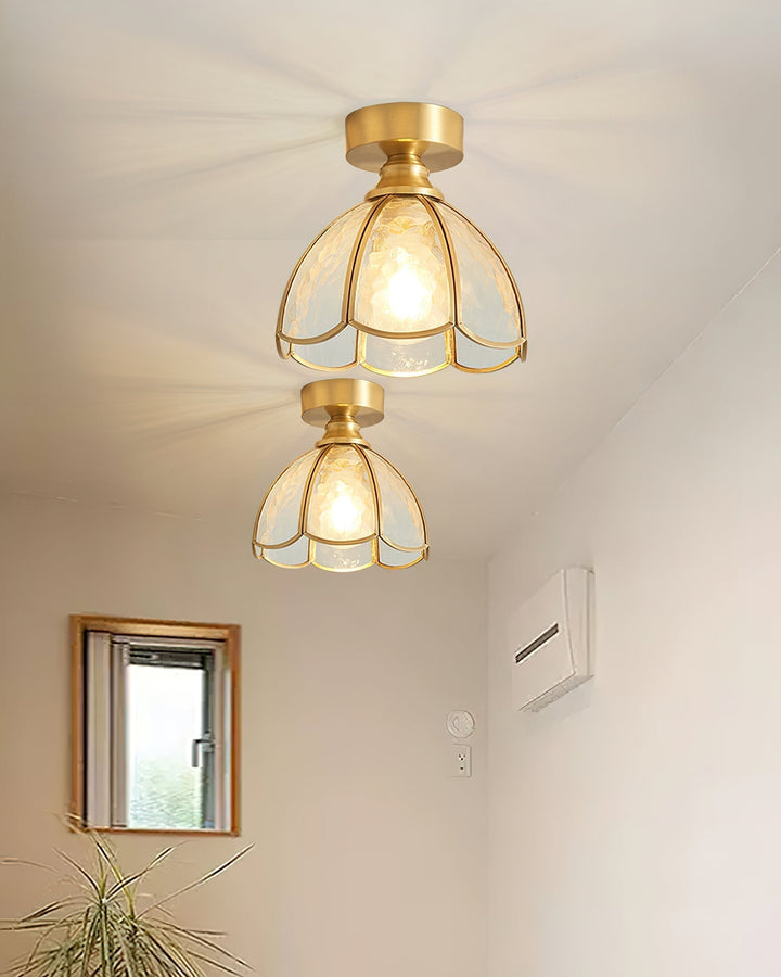 Prisman Plafonnier en vitrail style Tiffany Civelle - Neutralighting