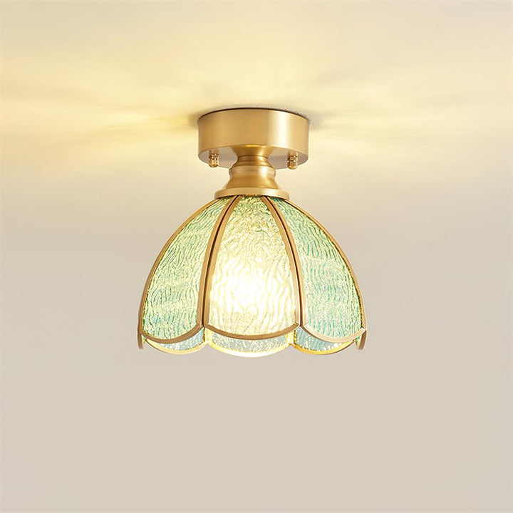 Prisman Plafonnier en vitrail style Tiffany Civelle - Neutralighting