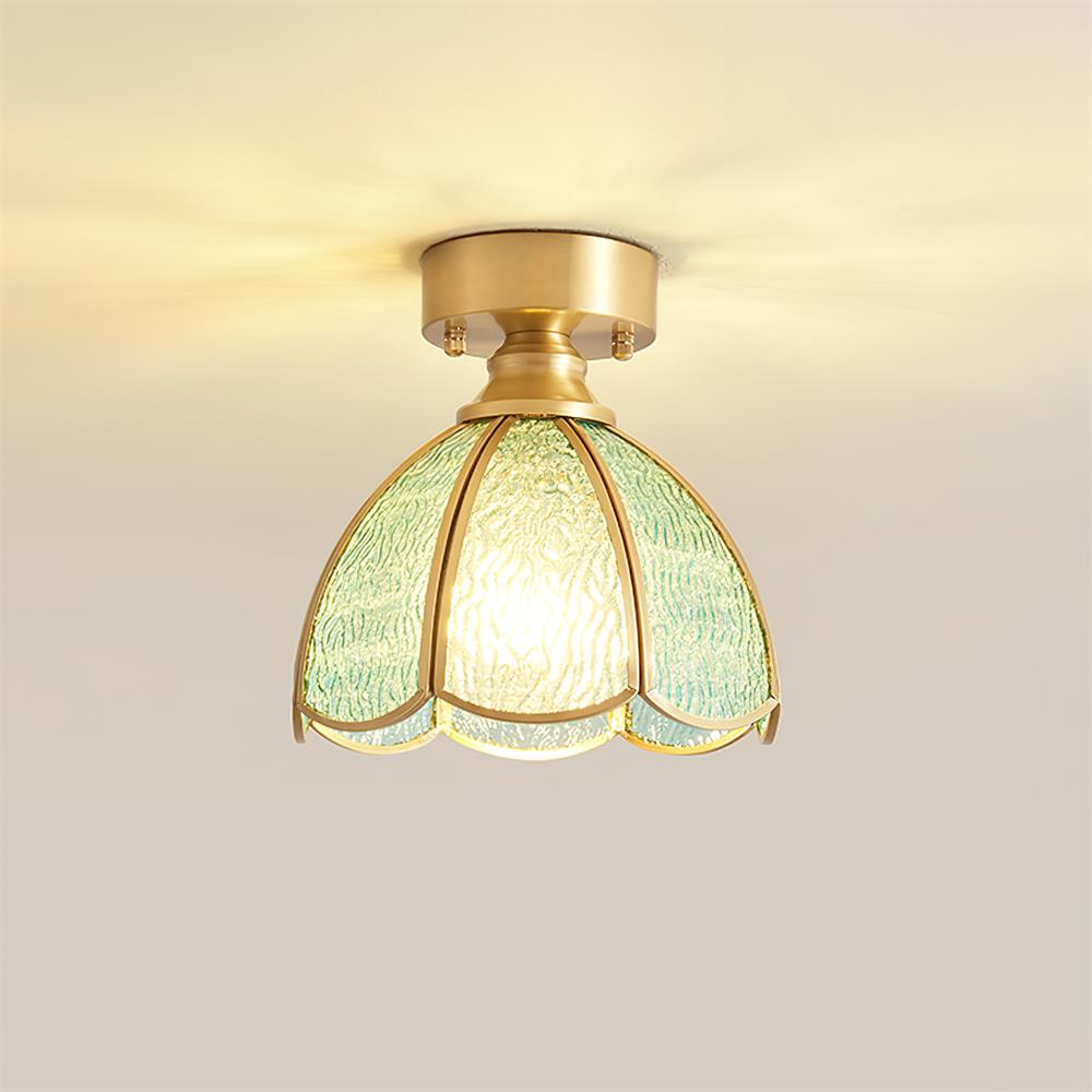 Prisman Plafonnier en vitrail style Tiffany Civelle - Neutralighting