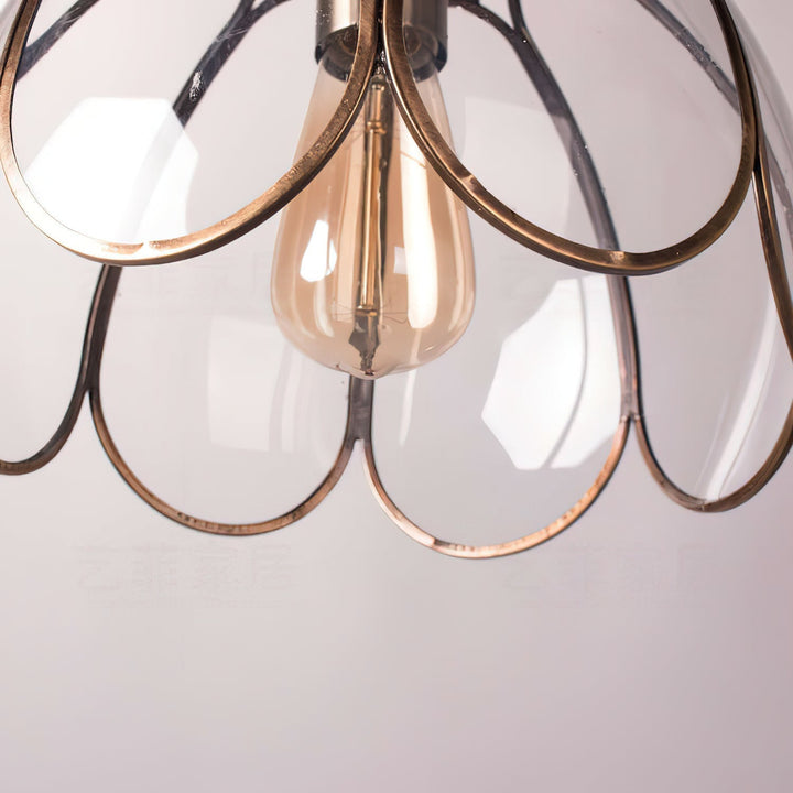 Eraeora Suspension Rétro Vintage Métal Verre - Neutralighting