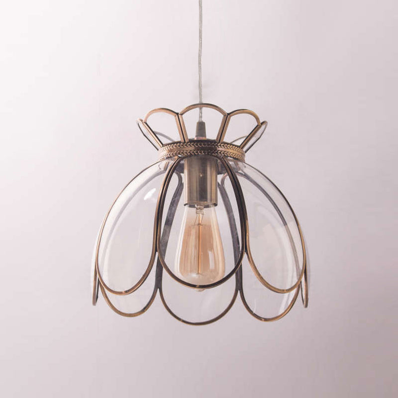 Eraeora Suspension Rétro Vintage Métal Verre - Neutralighting