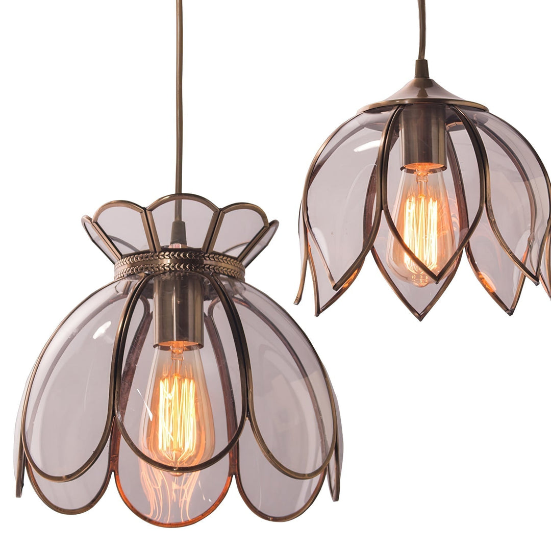 Eraeora Suspension Rétro Vintage Métal Verre - Neutralighting