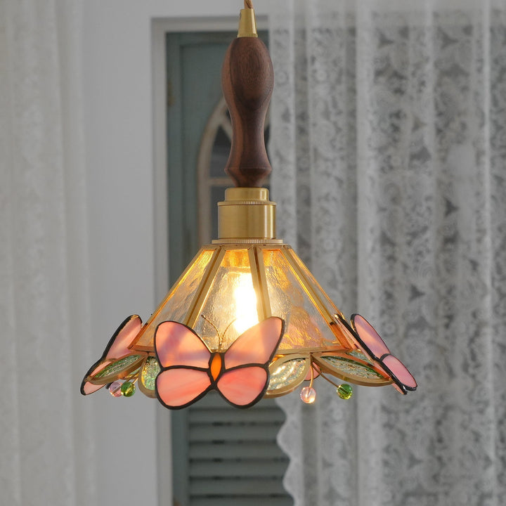 Tiffany Suspension Papillon Rétro - Neutralighting