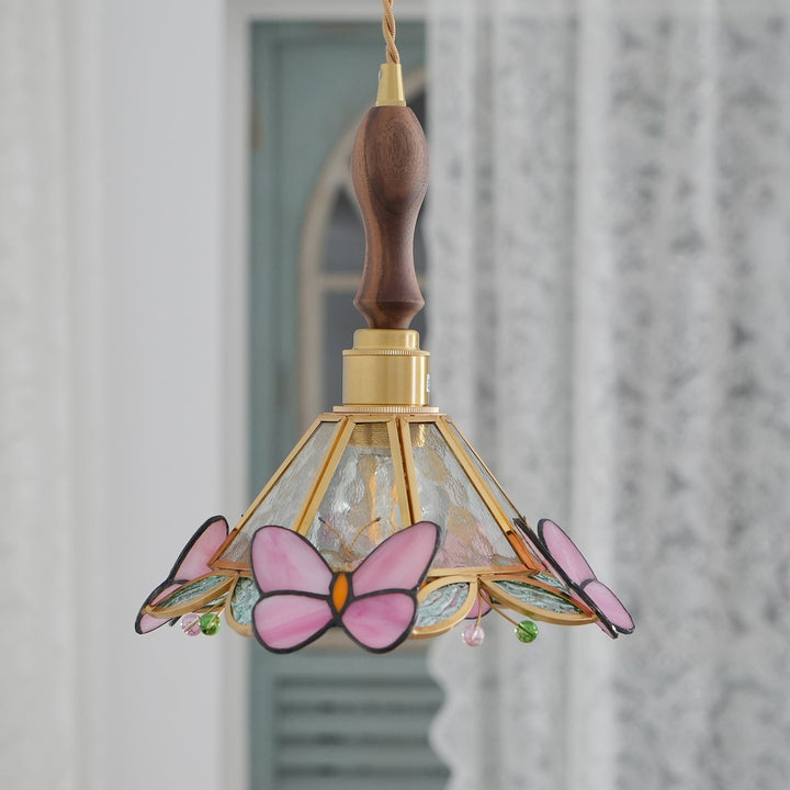 Tiffany Suspension Papillon Rétro - Neutralighting