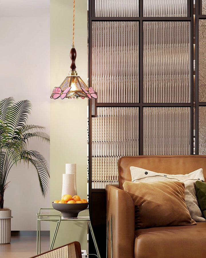 Tiffany Suspension Papillon Rétro - Neutralighting
