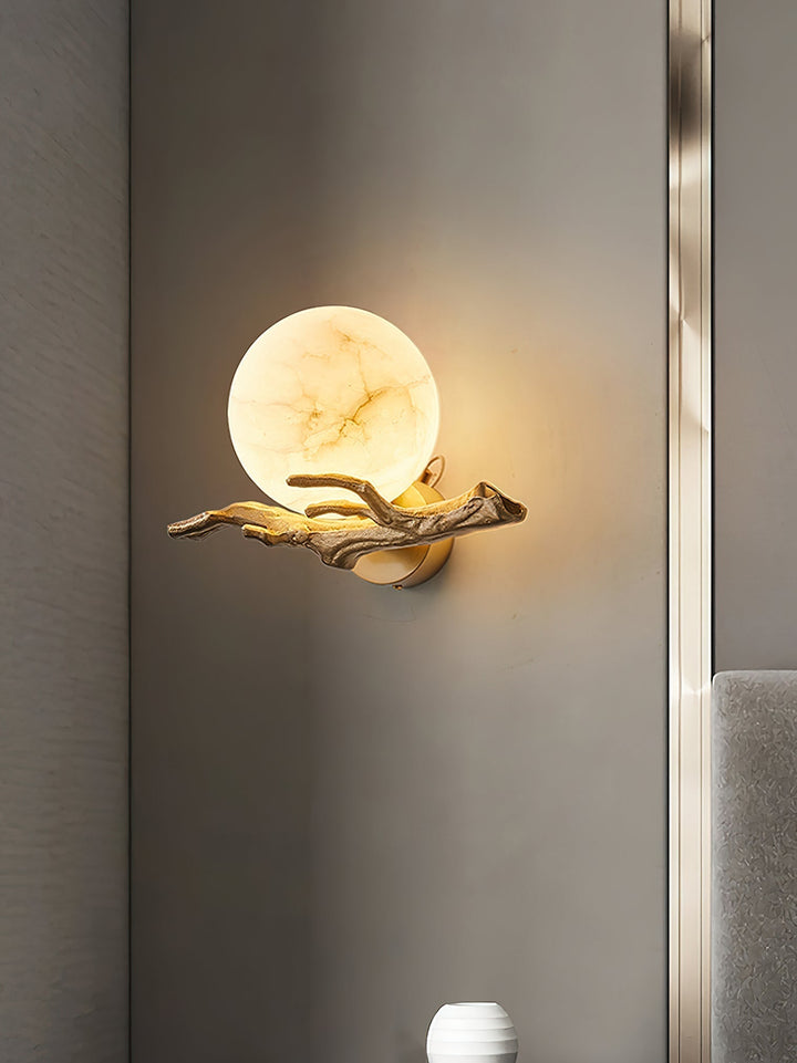 Ormirara Applique Murale Alabastre Rétro Branches Minimaliste Moderne - Neutralighting