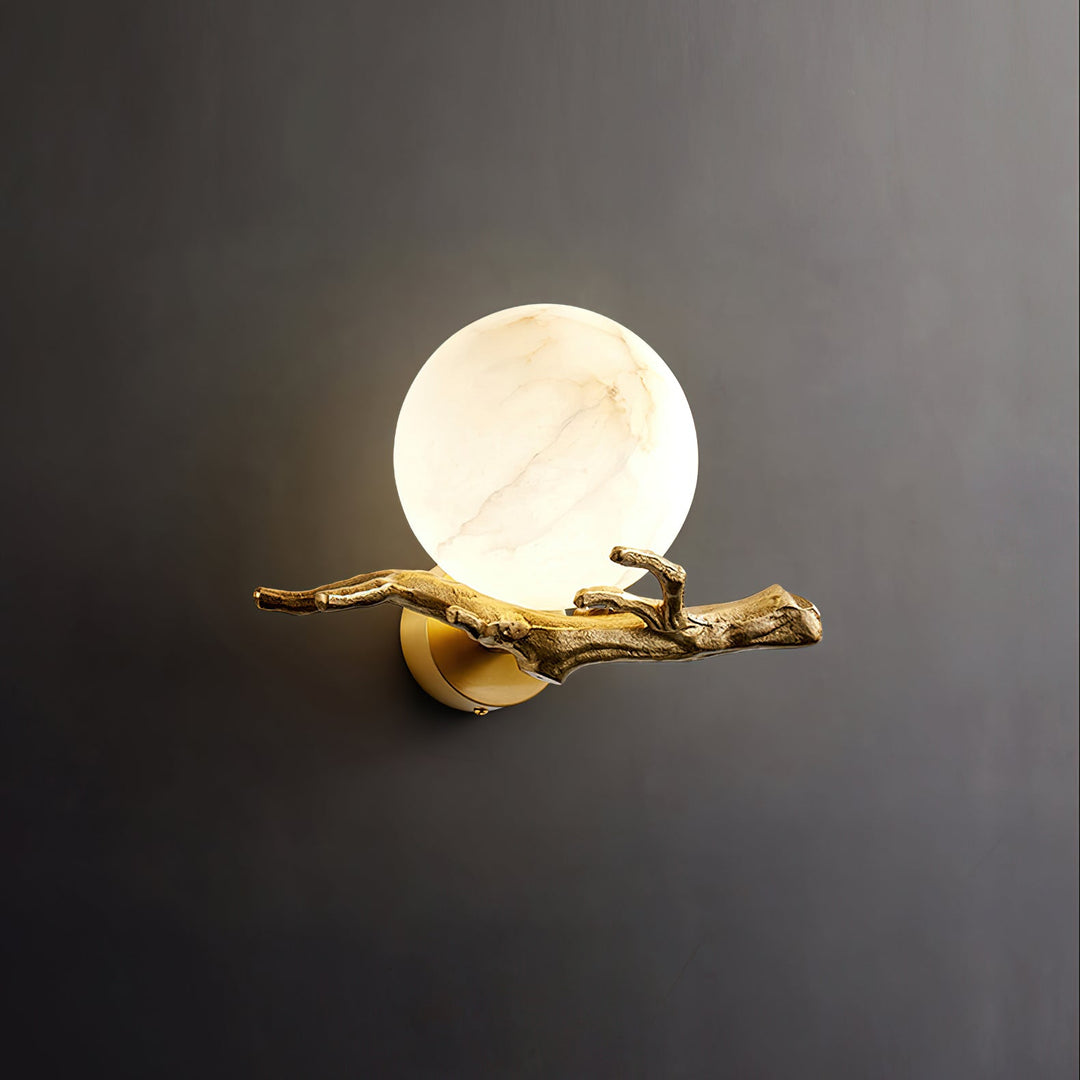 Ormirara Applique Murale Alabastre Rétro Branches Minimaliste Moderne - Neutralighting