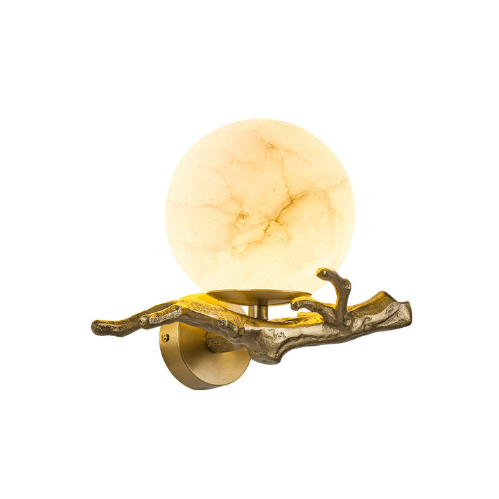 Ormirara Applique Murale Alabastre Rétro Branches Minimaliste Moderne - Neutralighting