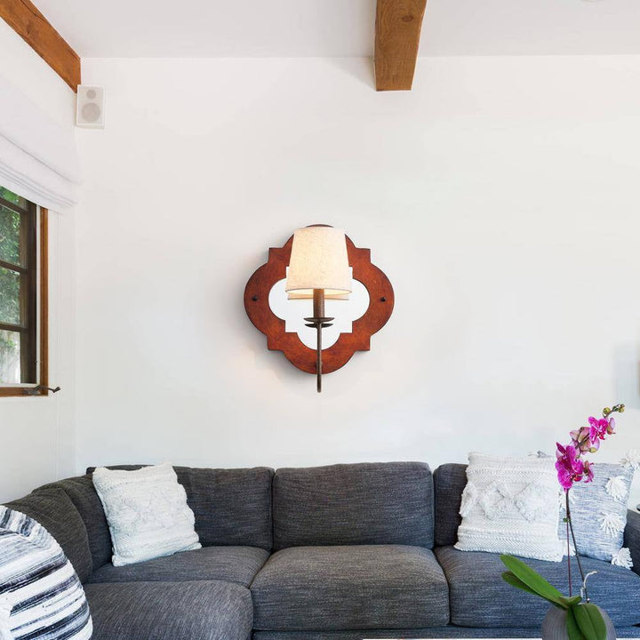 Sytheir Applique Murale Tissu Élégance Premium - Neutralighting