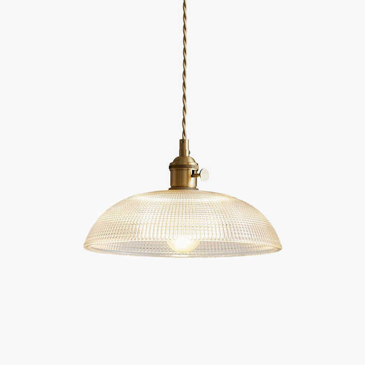Calyra Lampe Pendante en Laiton et Verre - Neutralighting