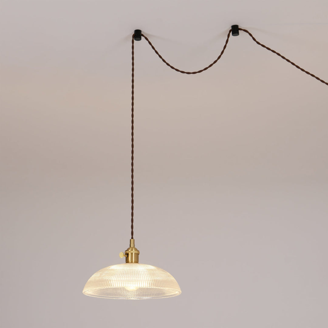 Calyra Lampe Pendante en Laiton et Verre - Neutralighting