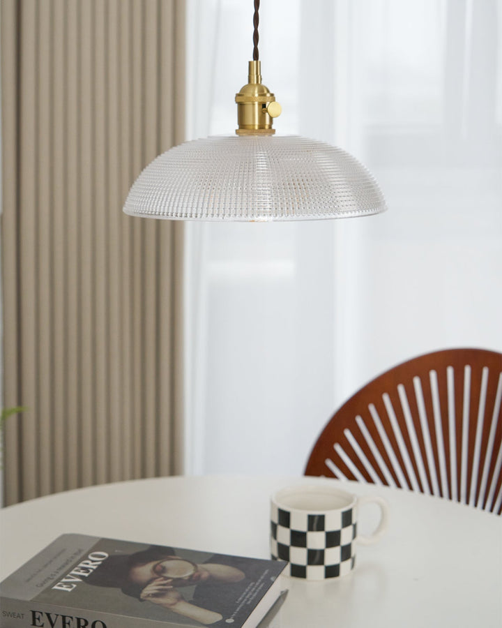 Calyra Lampe Pendante en Laiton et Verre - Neutralighting