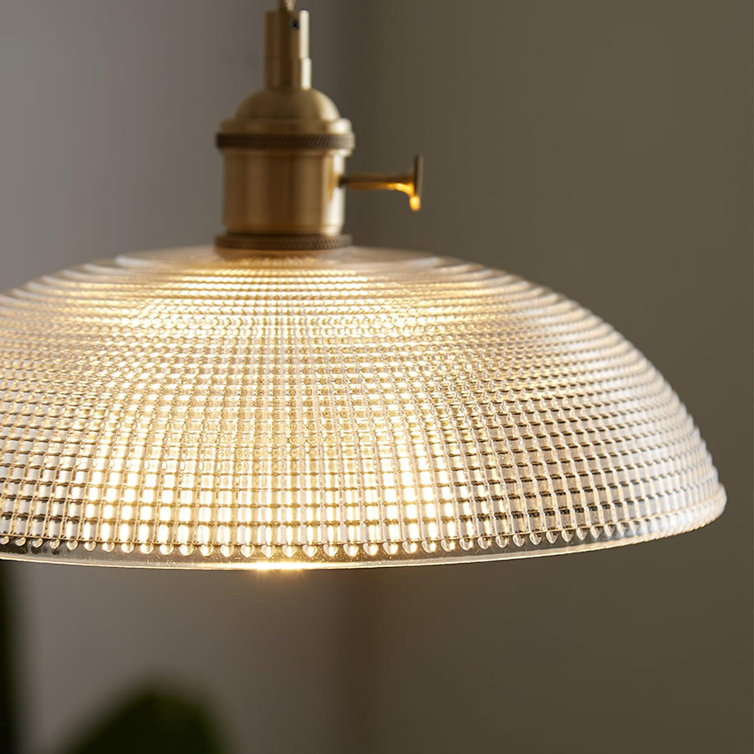 Calyra Lampe Pendante en Laiton et Verre - Neutralighting
