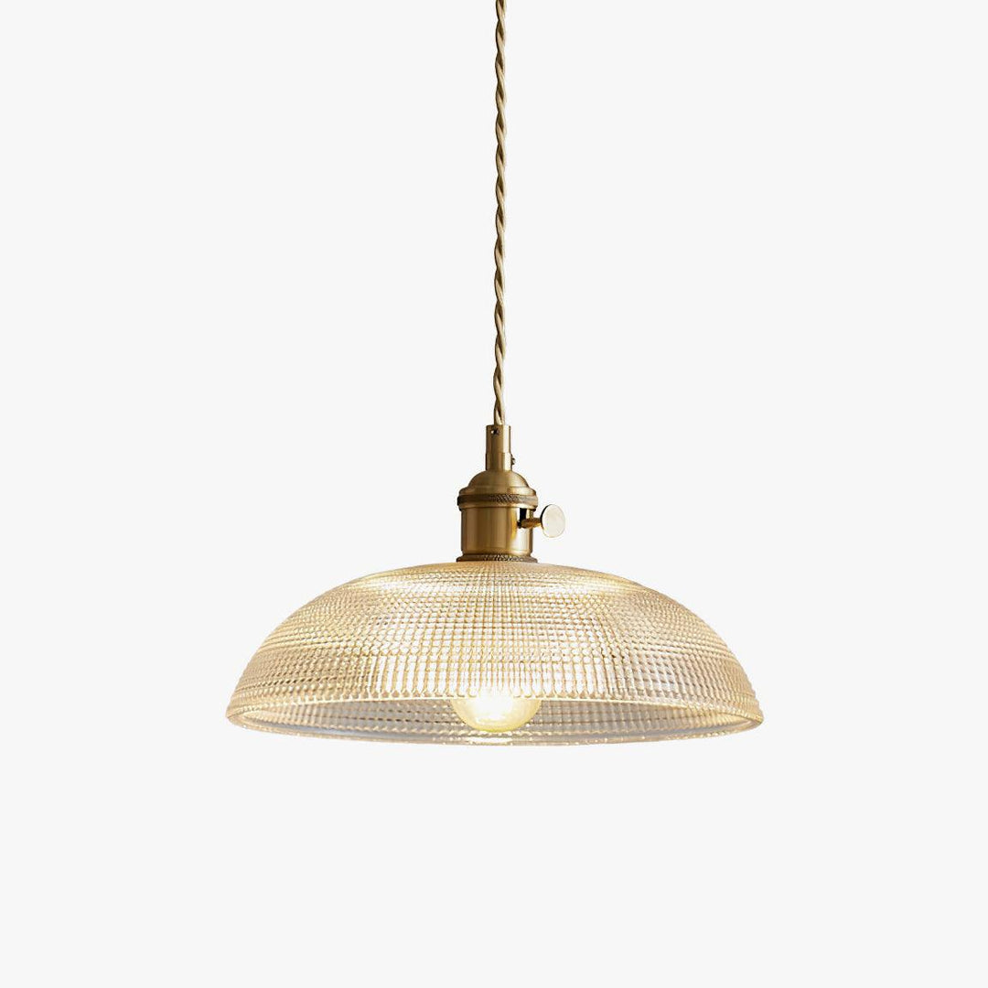Calyra Lampe Pendante en Laiton et Verre - Neutralighting