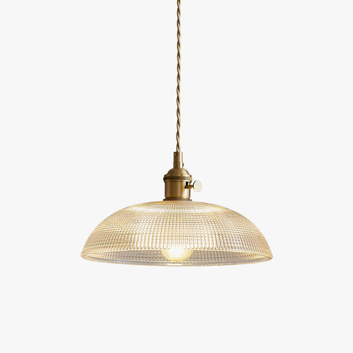 Calyra Lampe Pendante en Laiton et Verre - Neutralighting