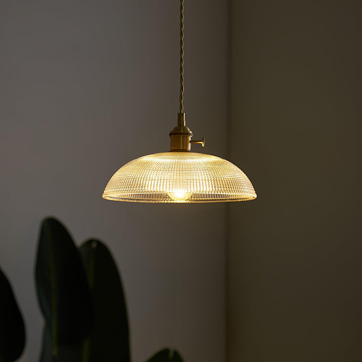 Calyra Lampe Pendante en Laiton et Verre - Neutralighting