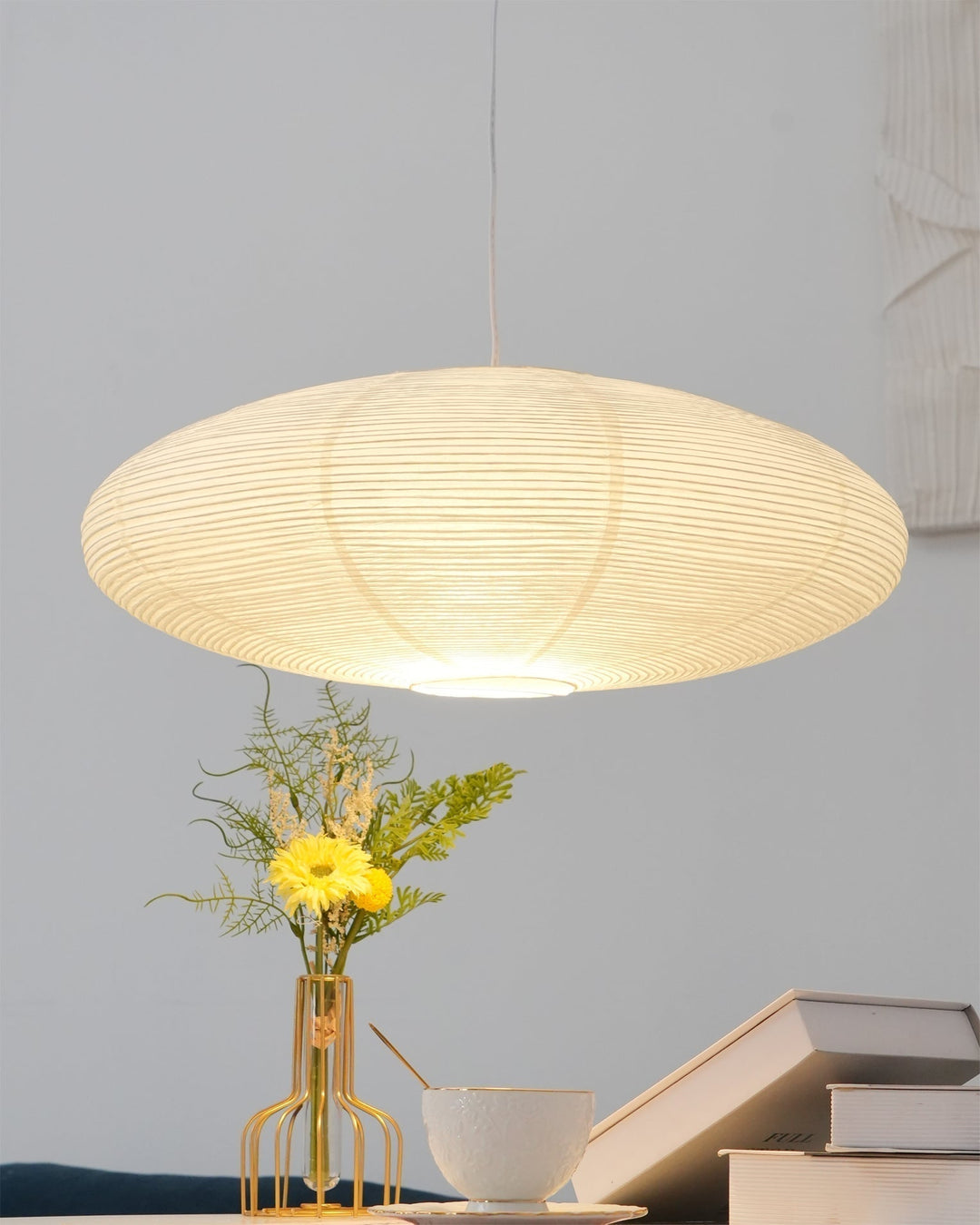 Orba Lampe Pendante en Papier Washi 15A - Neutralighting