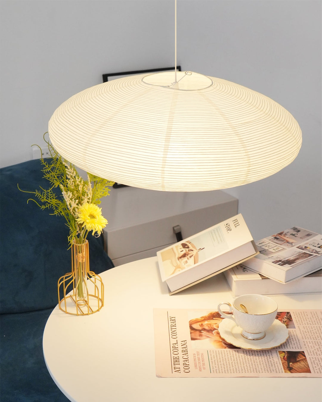 Orba Lampe Pendante en Papier Washi 15A - Neutralighting
