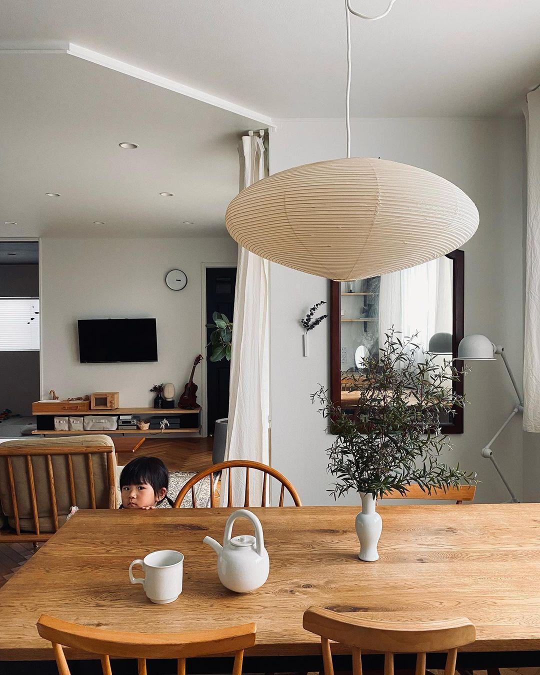 Orba Lampe Pendante en Papier Washi 15A - Neutralighting