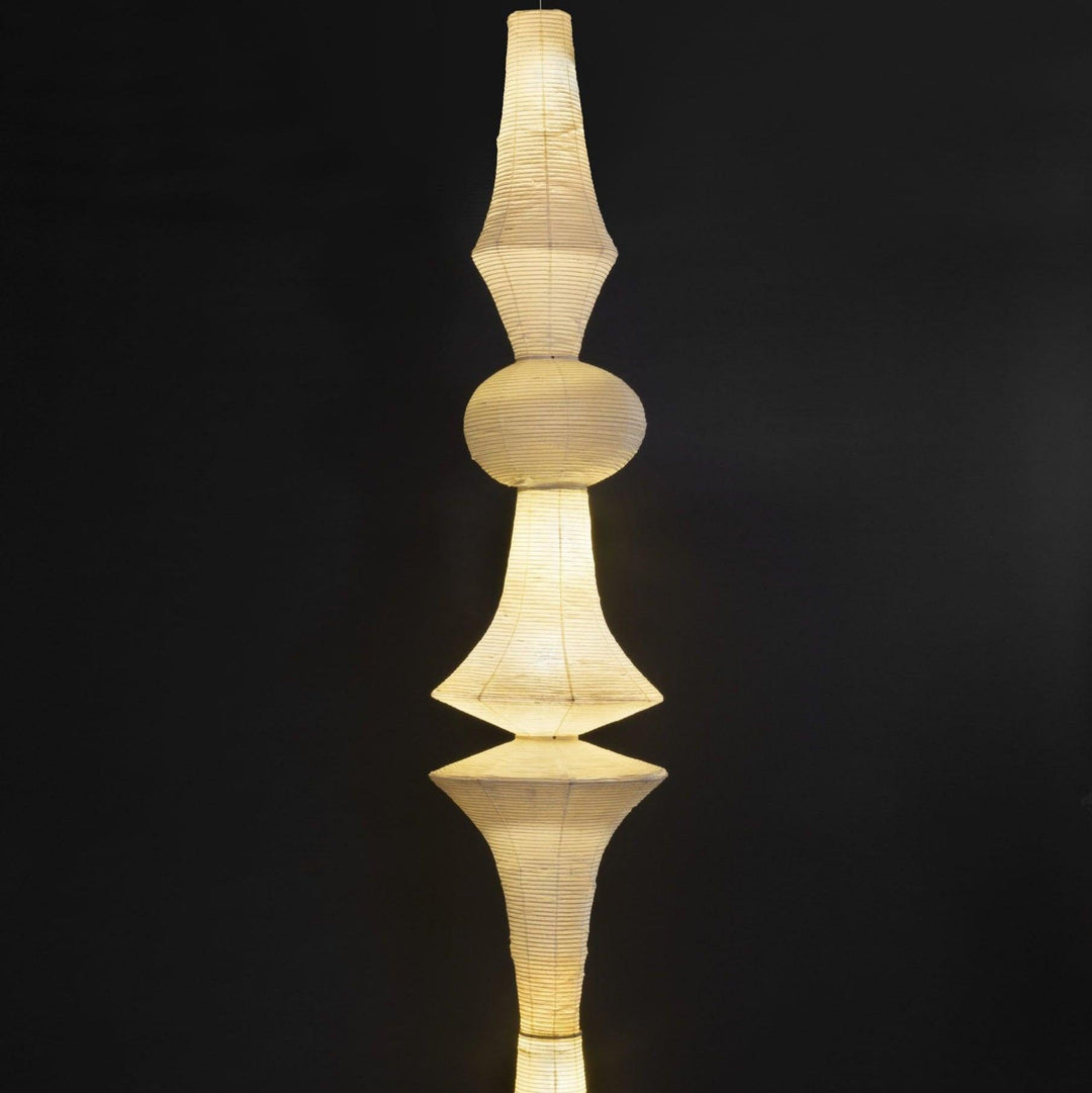 Faye Suspension Sculpturale Verticale en Papier - Neutralighting