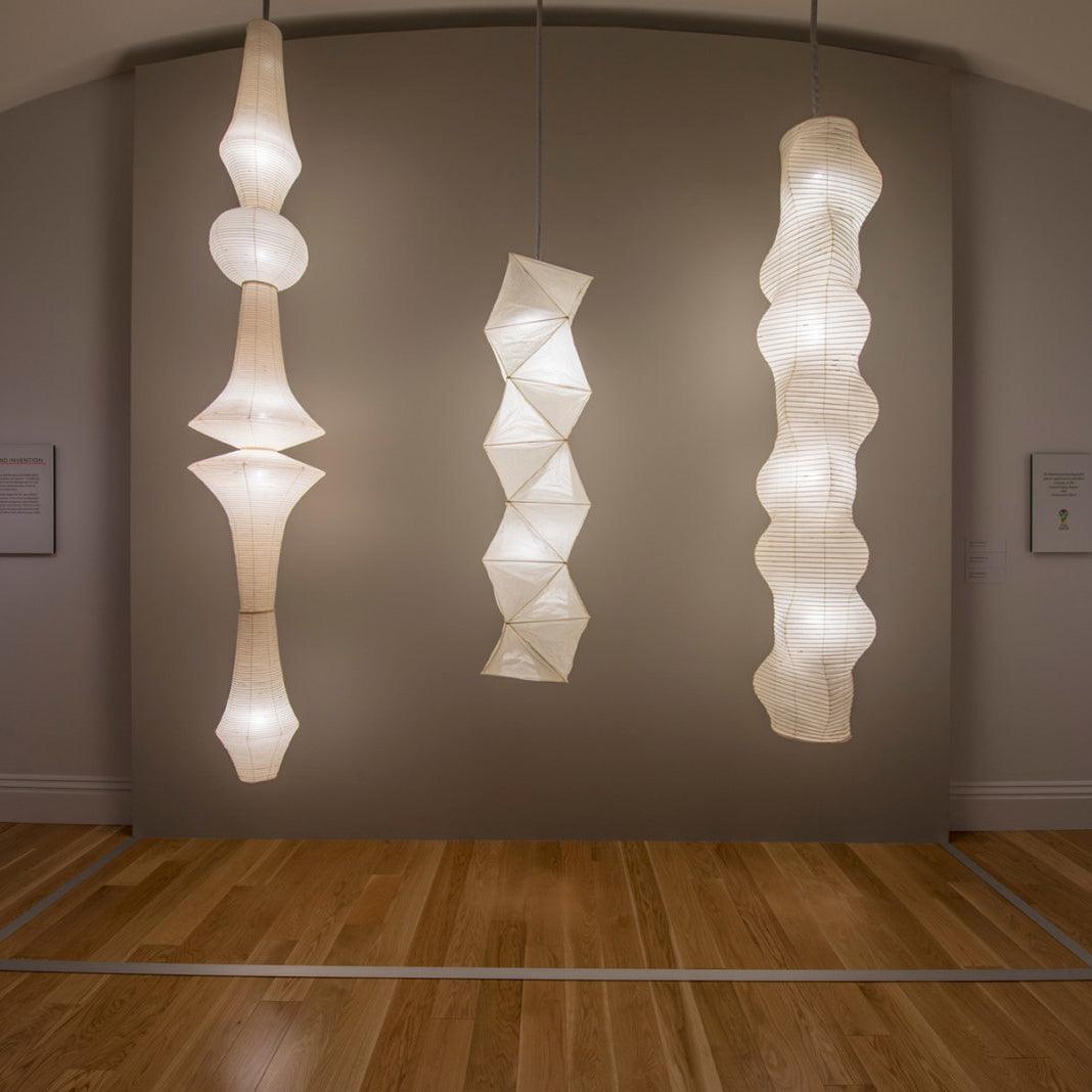 Lustra Suspension Luminaire Papier Washi E pour Salon - Neutralighting