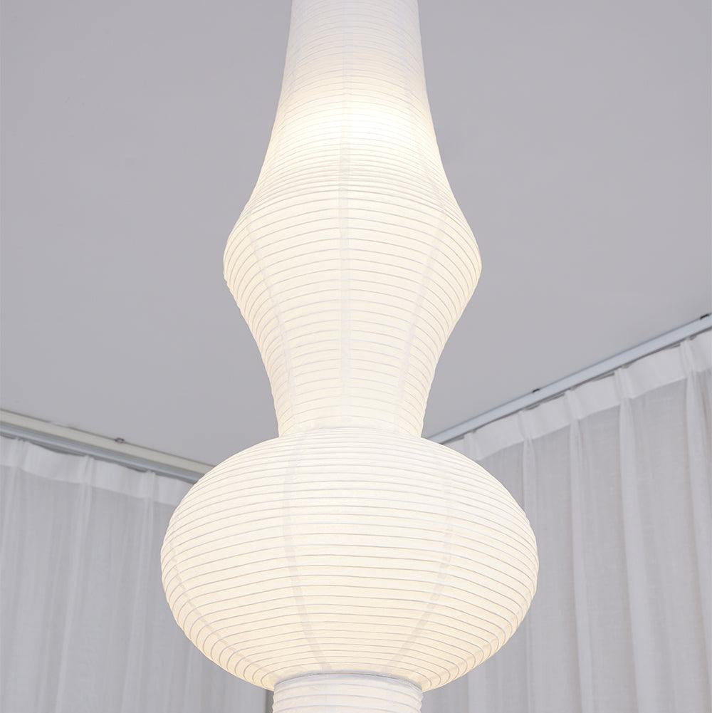 Faye Suspension Sculpturale Verticale en Papier - Neutralighting