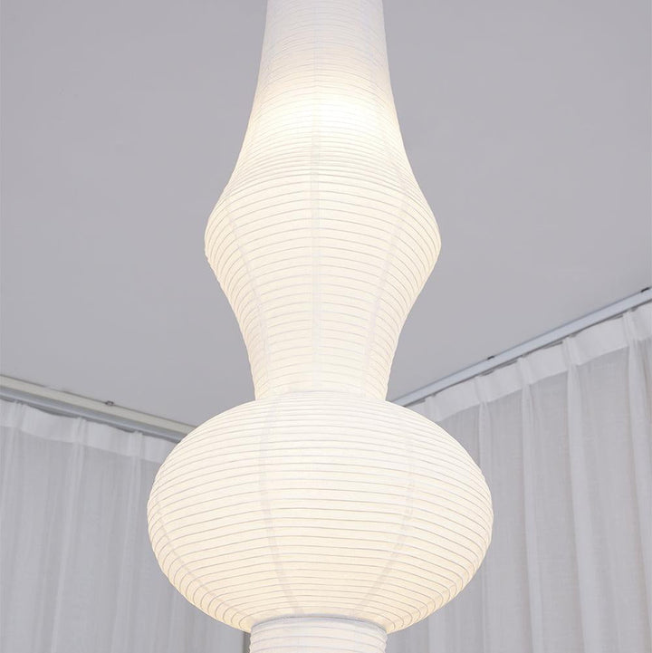 Faye Suspension Sculpturale Verticale en Papier - Neutralighting