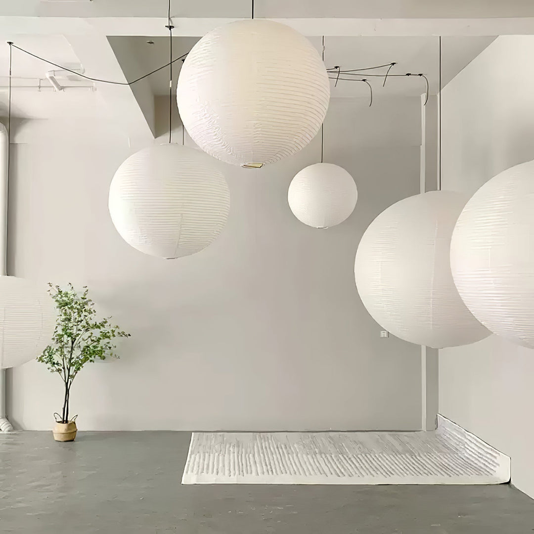 Sylin Suspension Déportée en Soie de Mûrier - Neutralighting