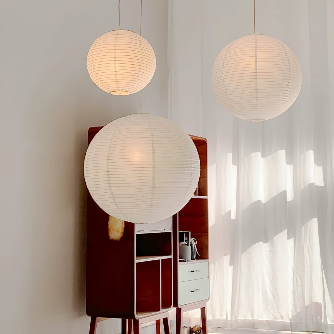 Sylin Suspension Déportée en Soie de Mûrier - Neutralighting