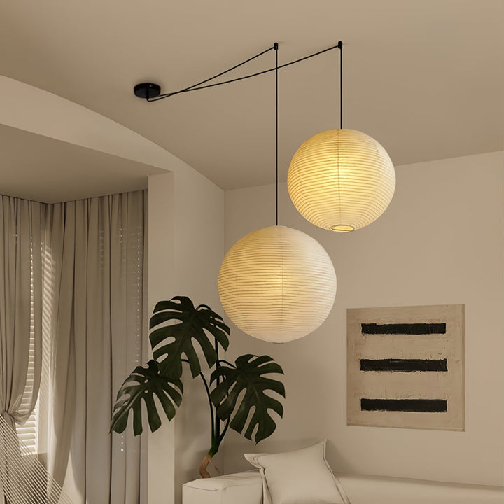 Lustra Suspension Lampe Lanternes en Papier - Neutralighting