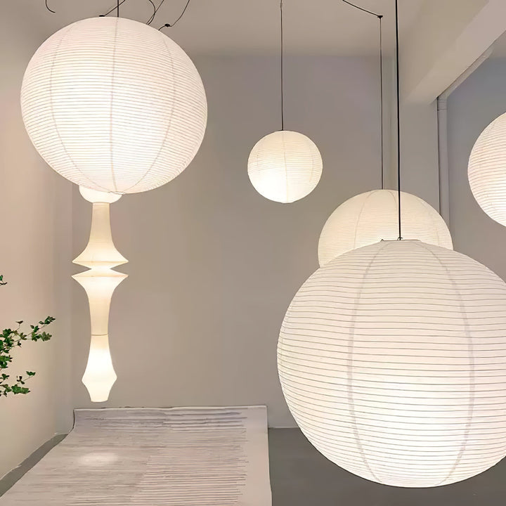 Sylin Suspension Déportée en Soie de Mûrier - Neutralighting