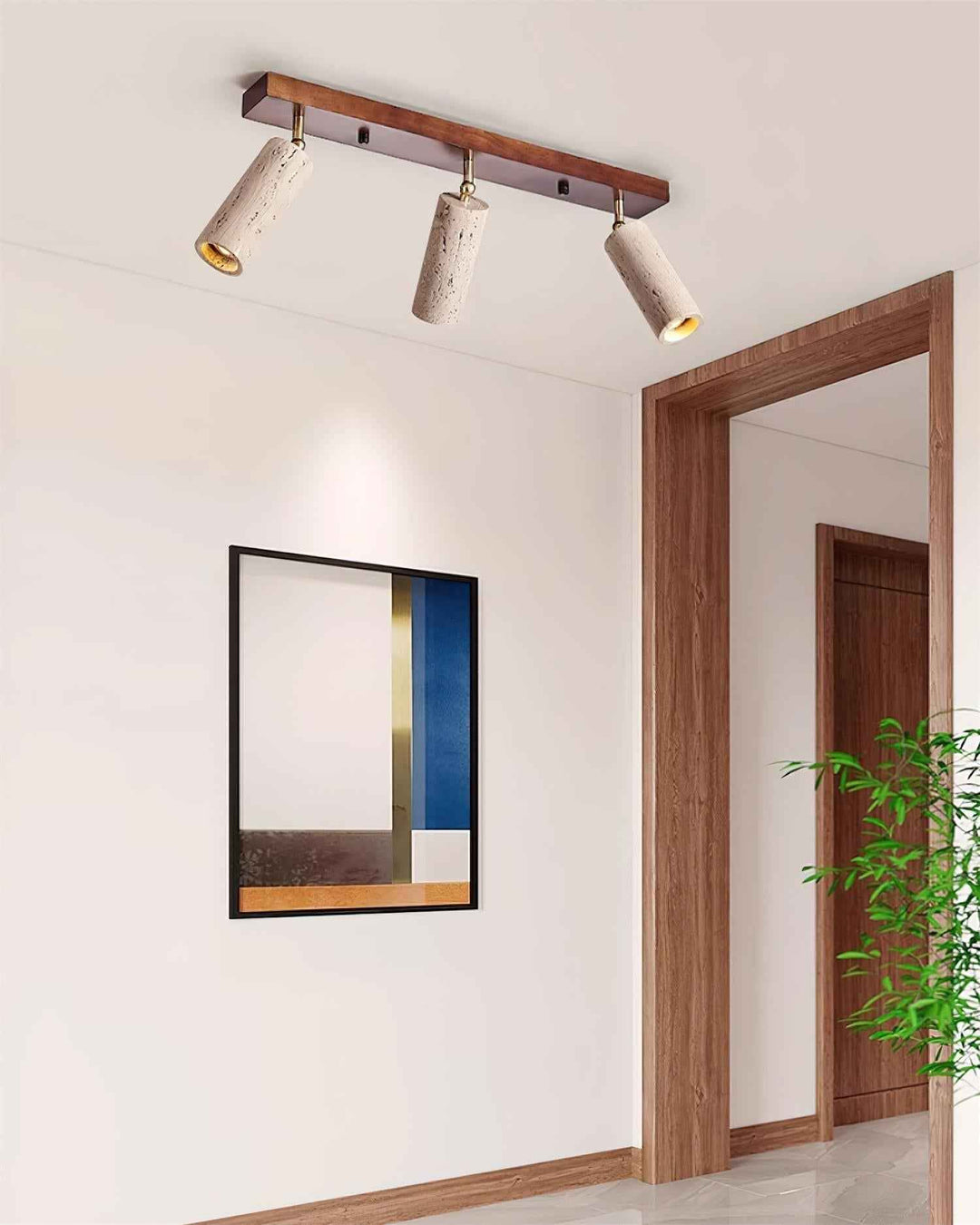 Lampe Navine en Bois – Design Contemporain