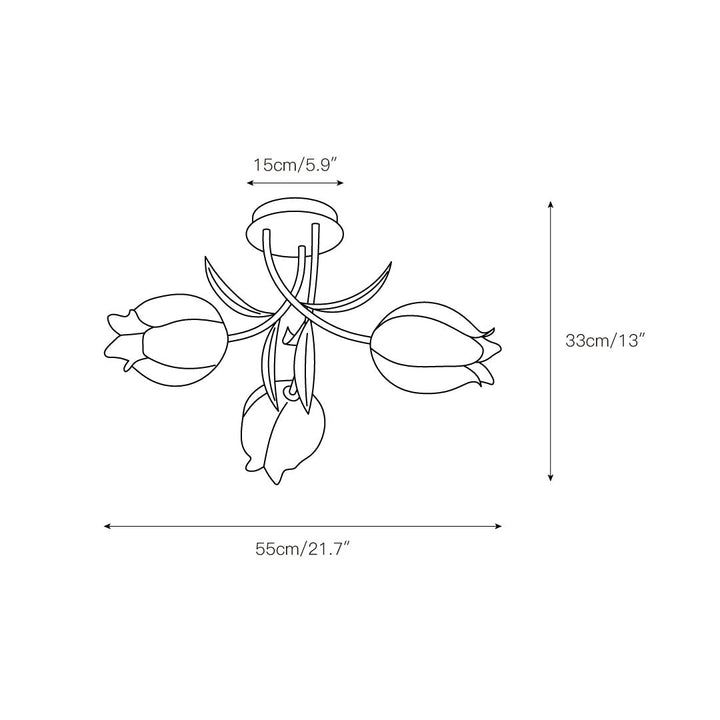 Armarila Lampe de Plafond Métal Créativité Individuelle - Neutralighting