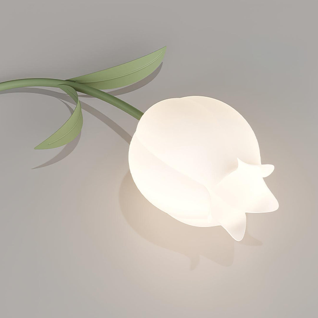 Lustra Plafonnier Fleur de Lys Blossom Base Verte - Neutralighting