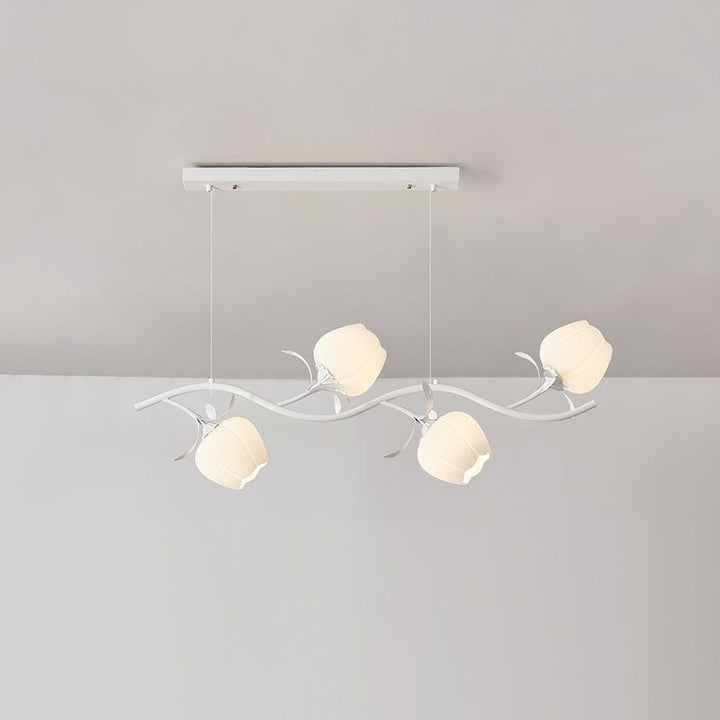 Lustra Chandelier en Verre Floral - Neutralighting