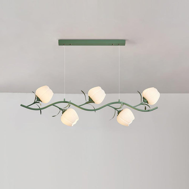 Lustra Chandelier en Verre Floral - Neutralighting