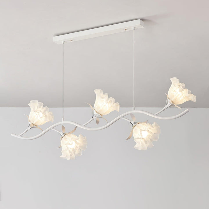 Lustra Chandelier en Verre Floral - Neutralighting