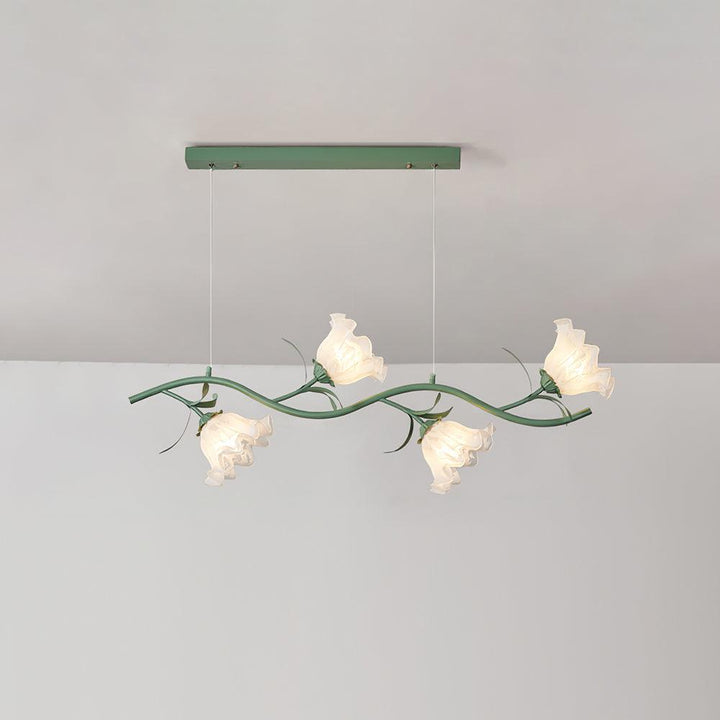 Lustra Chandelier en Verre Floral - Neutralighting