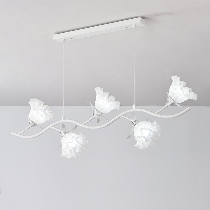 Lustra Chandelier en Verre Floral - Neutralighting