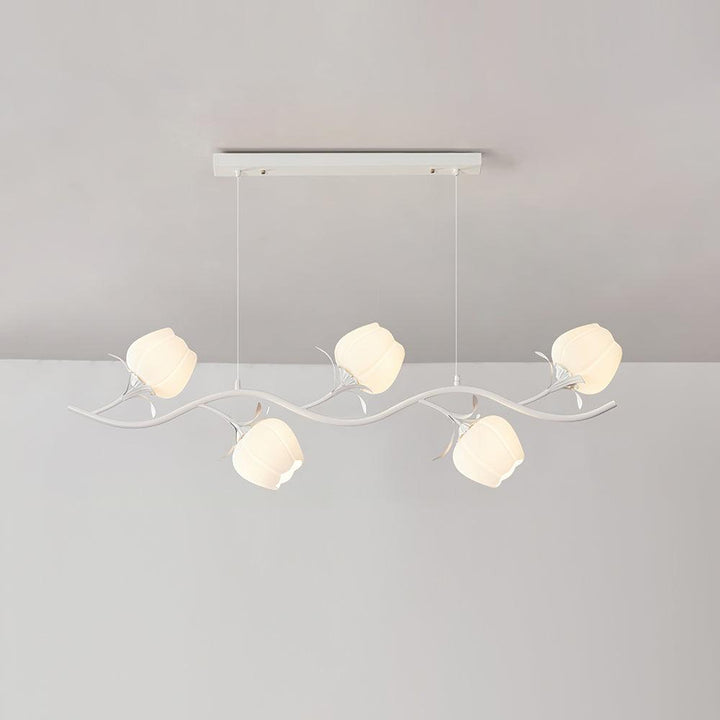 Lustra Chandelier en Verre Floral - Neutralighting