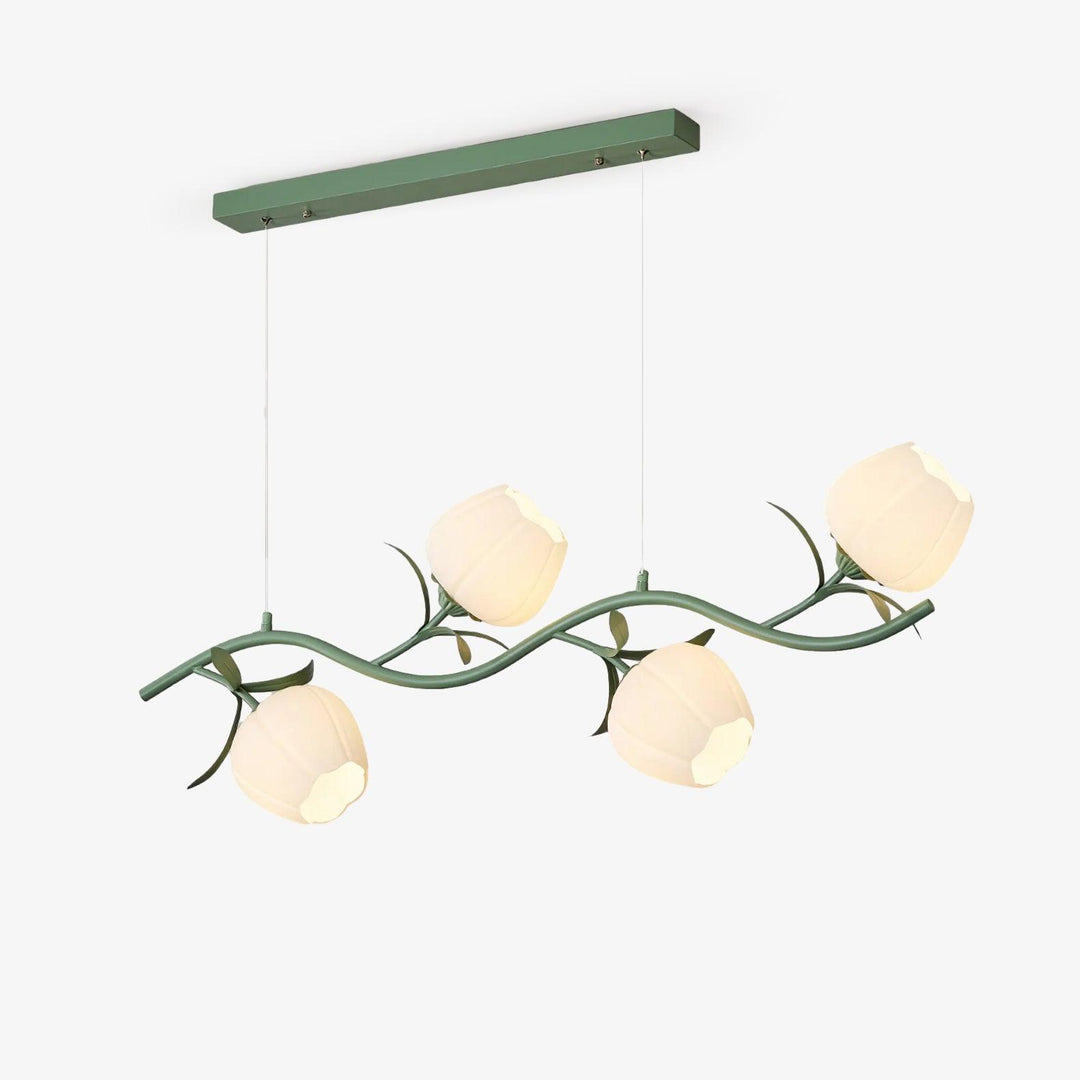 Lustra Chandelier en Verre Floral - Neutralighting
