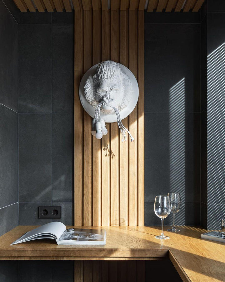 Veleda Applique Murale en Résine Premium Élégance - Neutralighting