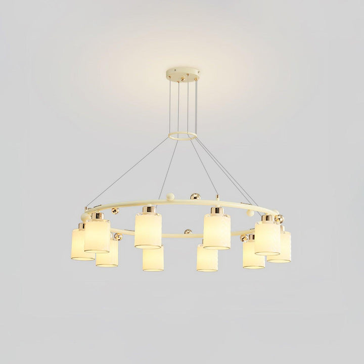 Alsile Style Japandi Verre Lustre - Neutralighting