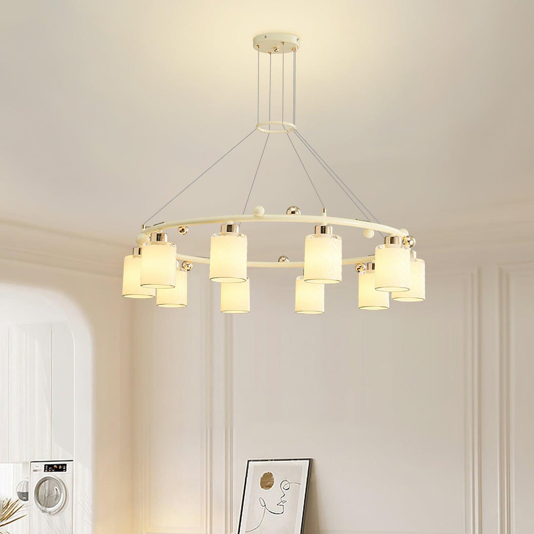 Alsile Style Japandi Verre Lustre - Neutralighting