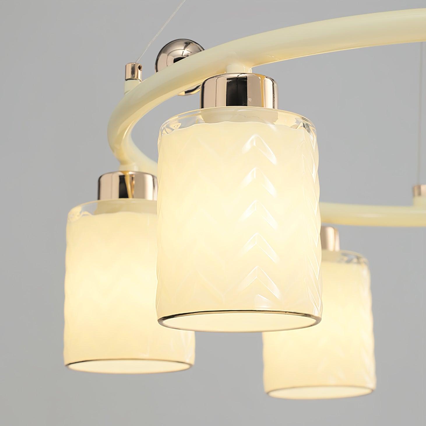Alsile Style Japandi Verre Lustre - Neutralighting