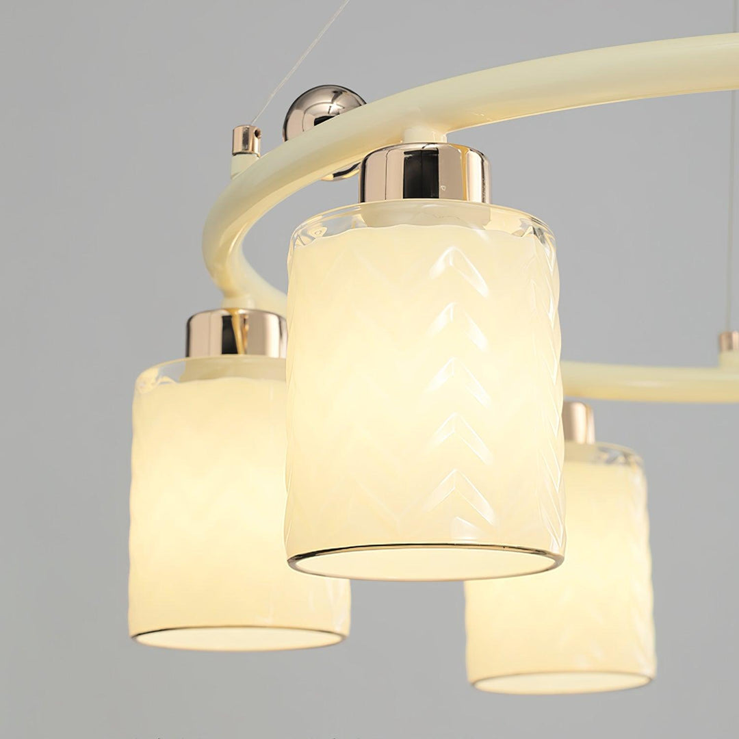 Alsile Style Japandi Verre Lustre - Neutralighting