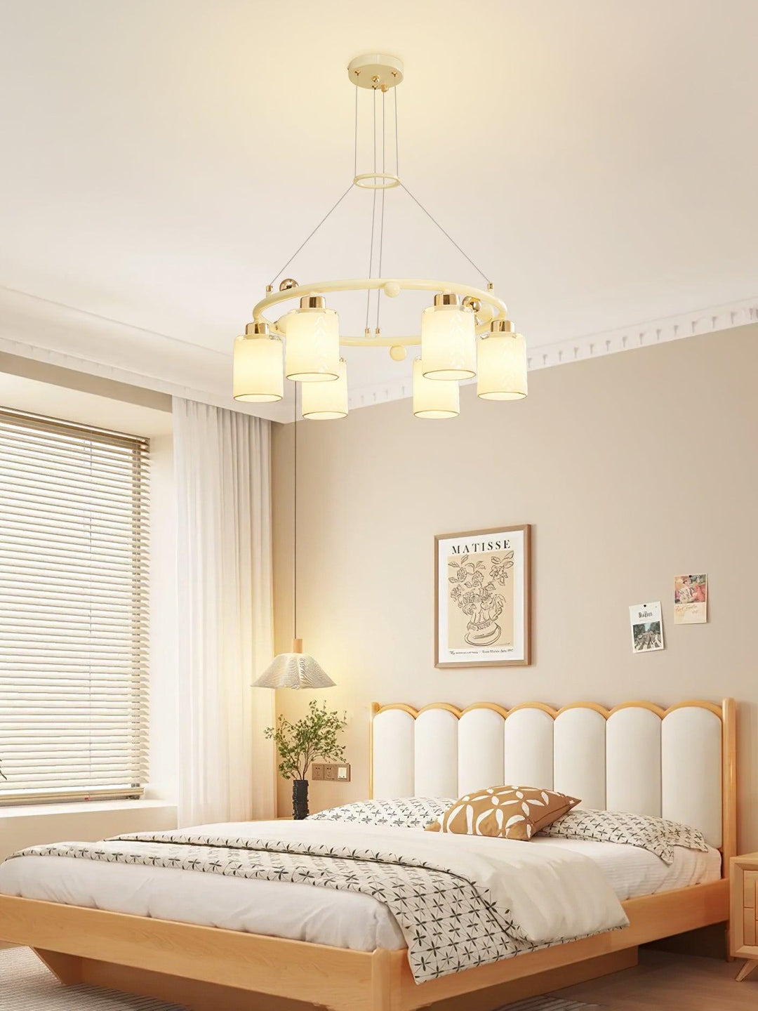Alsile Style Japandi Verre Lustre - Neutralighting