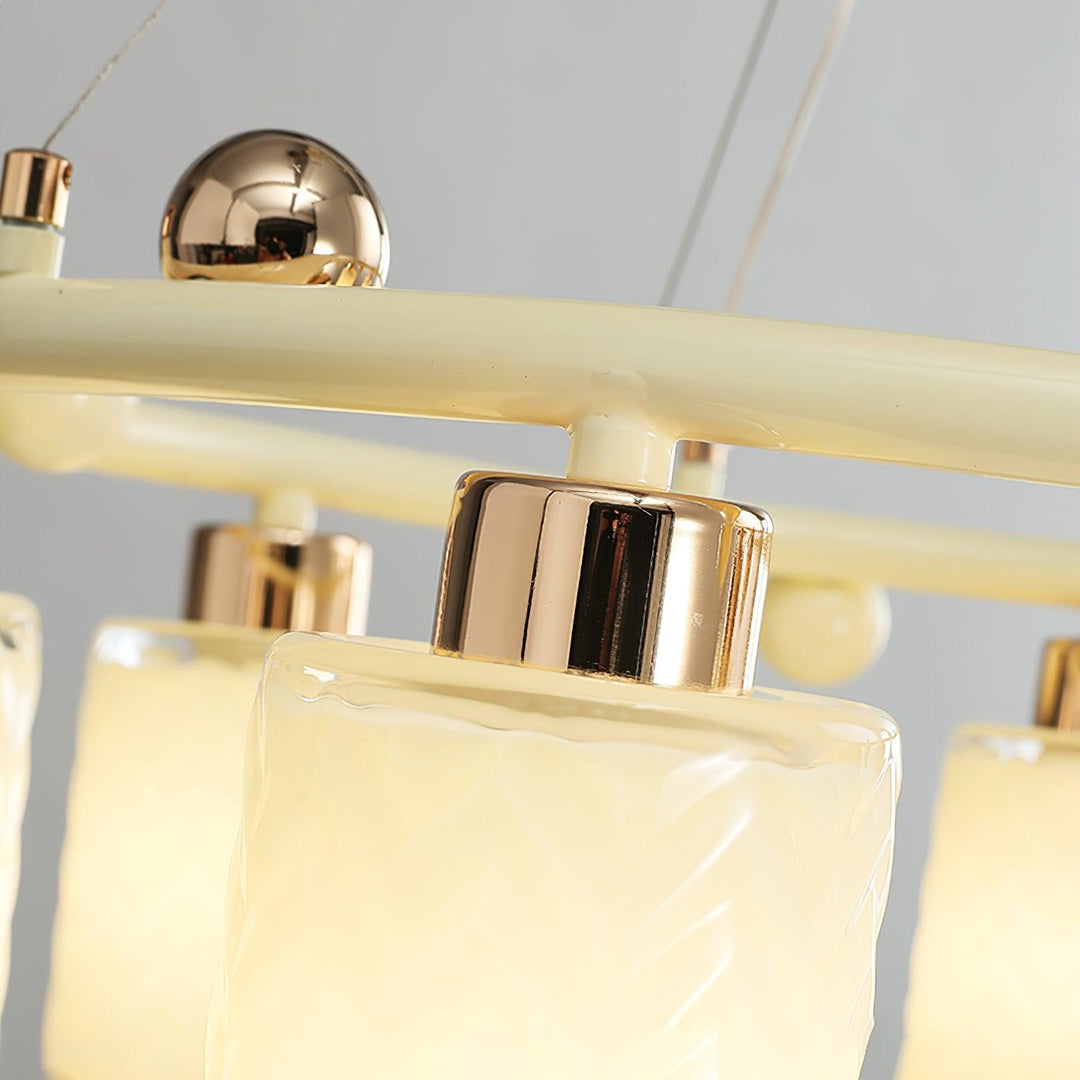 Alsile Style Japandi Verre Lustre - Neutralighting