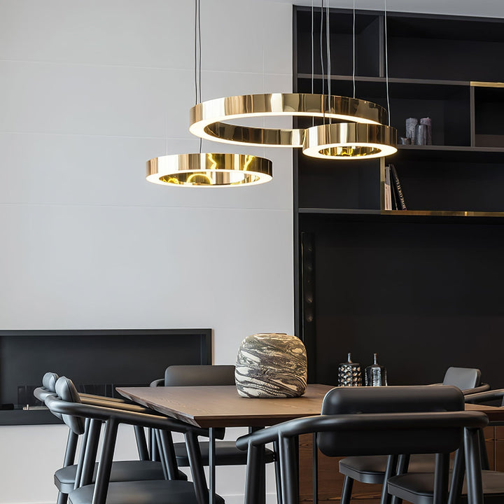 Lustra Lampe Pendante Dorée Moderne - Neutralighting