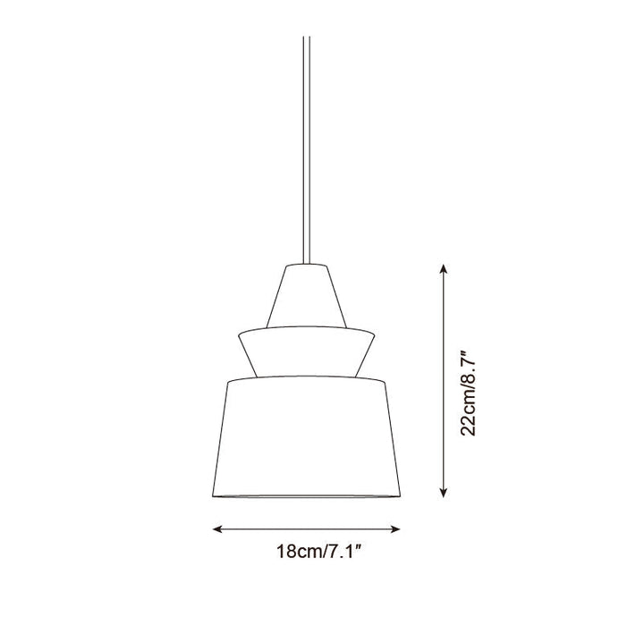 Ezion Lampe Suspension Superposée en Albâtre Blanc - Neutralighting